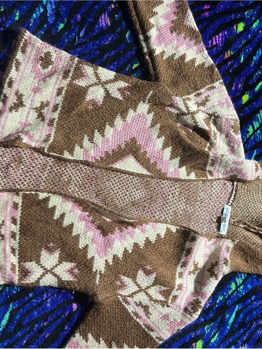 Woven Heart cozy aztec